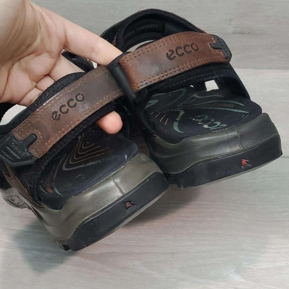Ecco Mens Yucatan Outdoor Hiking Comfort Sandals shoes sz 44/10-10.5